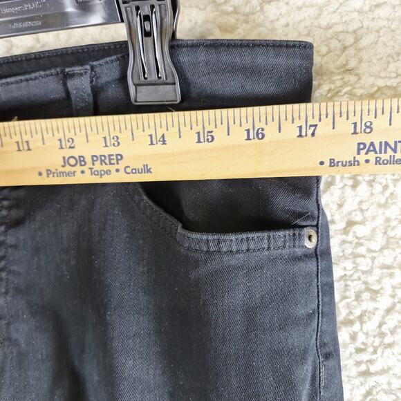 Lauren Ralph Lauren Heritage Jeans Co. Women’s Size 10 Black Stretch Denim Jeans - Picture 5 of 14